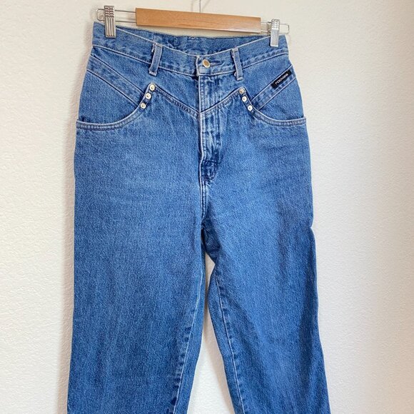 Vintage 90s Rockies Western High Rise Jeans Large - Picture 2 of 9